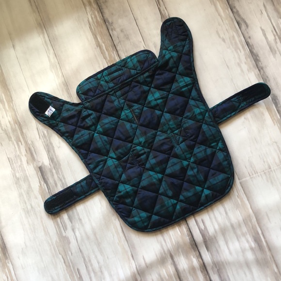 ST. JOHNS BARK PLAID DOG COAT / Size Medium - Picture 4 of 5